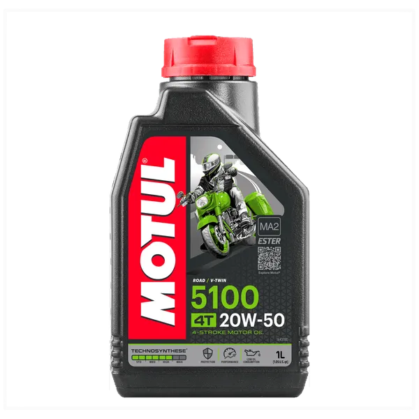 Aceite para Moto Motul 5100 20W50 4T 1Lt